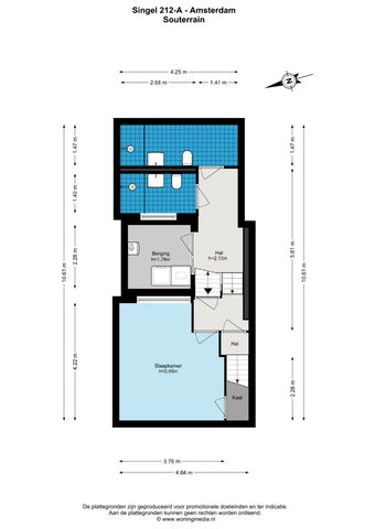 Te huur: Appartement Singel 212 A in Amsterdam - Foto 3