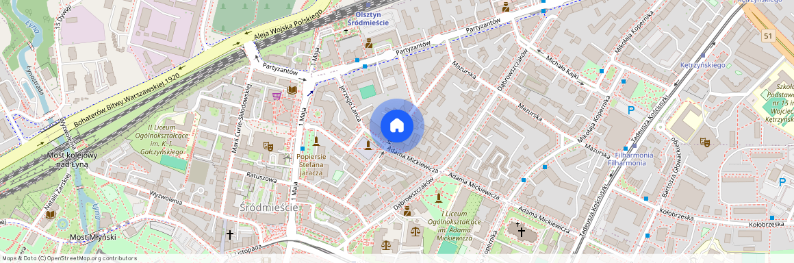 ul. Warmińska, Śródmieście, Olsztyn, warmińsko-mazurskie