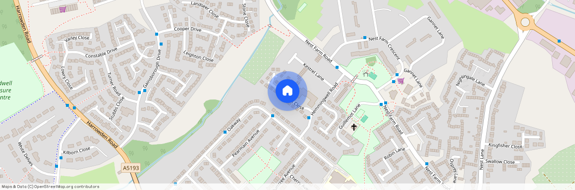 Linnet Close, Wellingborough, Northamptonshire, NN8