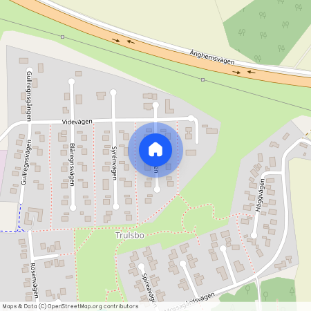 Nyponvägen, Veberöd