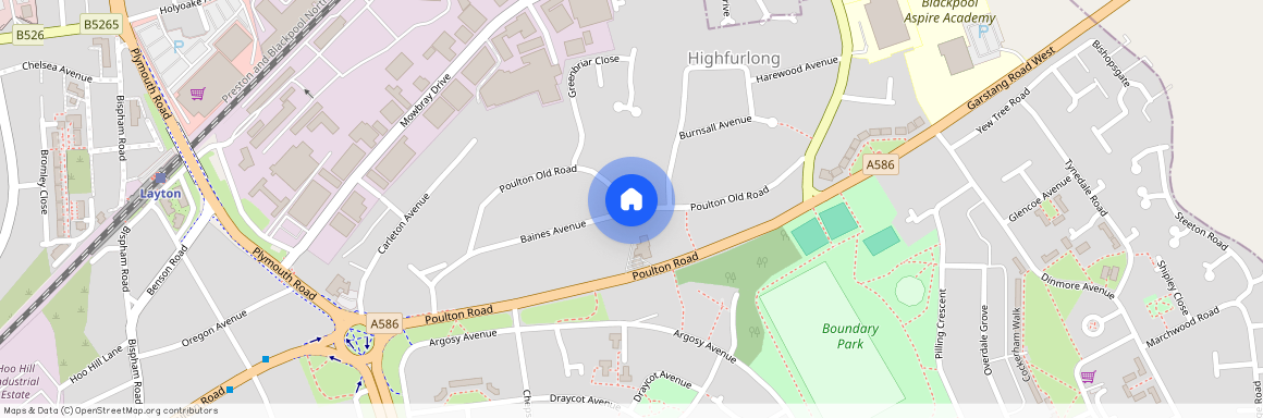 Poulton Old Road, Blackpool, Lancashire, FY3