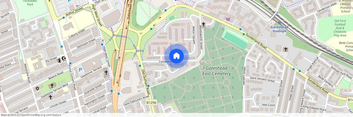 Cemetery Road, Gateshead, NE8