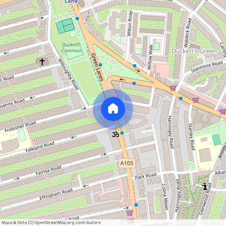 Queens Parade, Harringey, London, N8