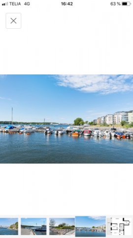 Modern trea med sjöutsikt och stor inglasad balkong - Photo 4