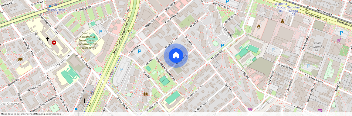 ul. Korytnicka, Grochów, Praga-Południe, Warszawa, mazowieckie