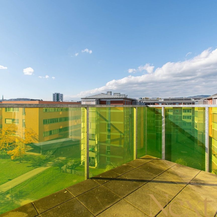 Moderne 2,5-Zimmer-Dachgeschoßwohnung inkl. Westbalkon in Linz nähe UKH zu vermieten! - Photo 1