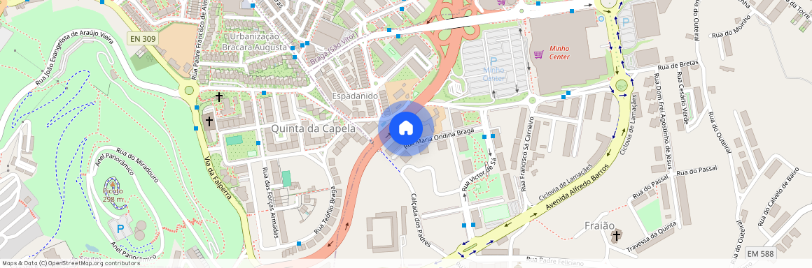 Braga - Braga - Nogueira, Fraiï¿½o e Lamaï¿½ï¿½es - Centro Histï¿½rico