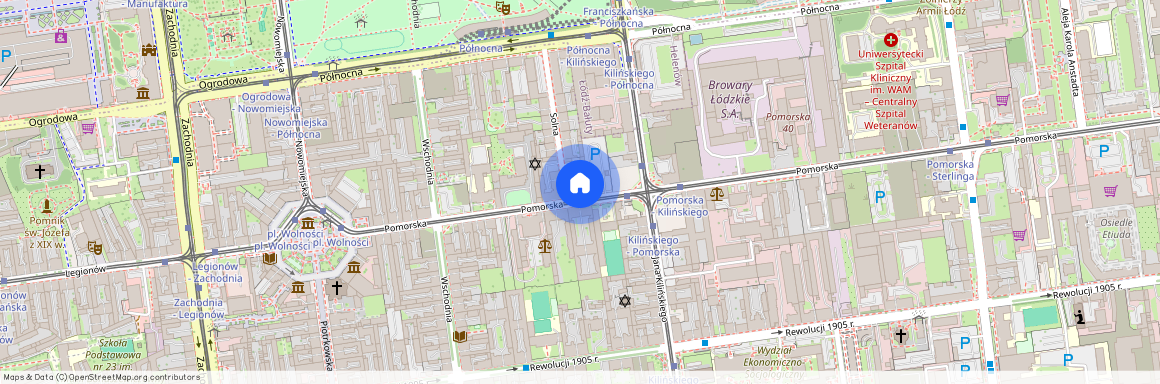 Łódź Śródmieście, Pomorska