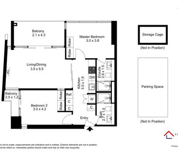 Fully Furnished - 2B2B1Carpark Sky-High Sophistication with Panoram... - Photo 6