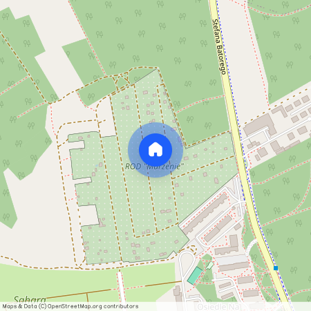 ul. Stefana Batorego, Centrum, Zielona Góra, lubuskie