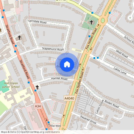 Green Court, Hall Green, B28