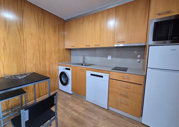 Furnished and equipped T0 flat next to Wisteria!