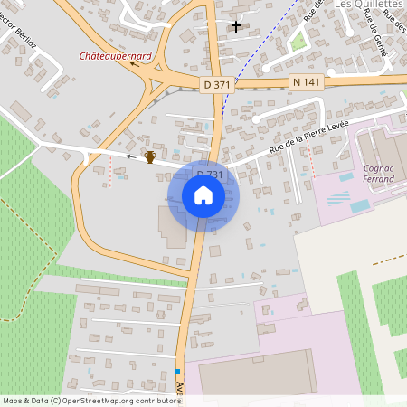 16100, Châteaubernard