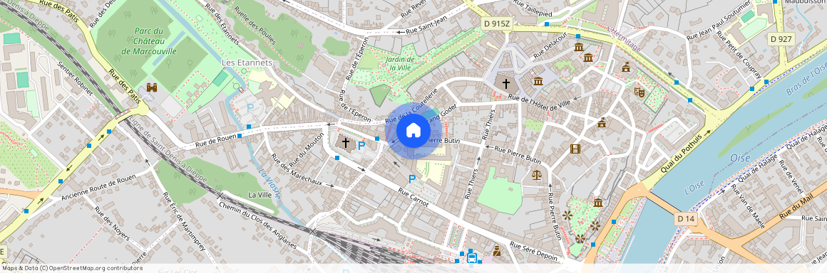 96 Rue Pierre Butin, 95300 Pontoise, France