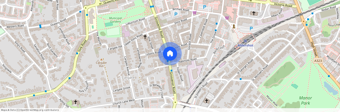 Grosvenor Road, Aldershot GU11