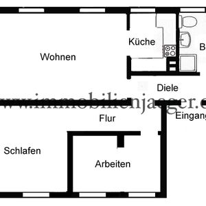 Alt Garstedt - Ruhige Wohnanlage - Wohnung mit großem Wohnzimmer, Küche, Duschbad - 1.OG - Foto 3