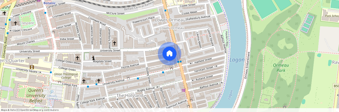 3 Fitzroy Avenue, Belfast, BT7 1HS