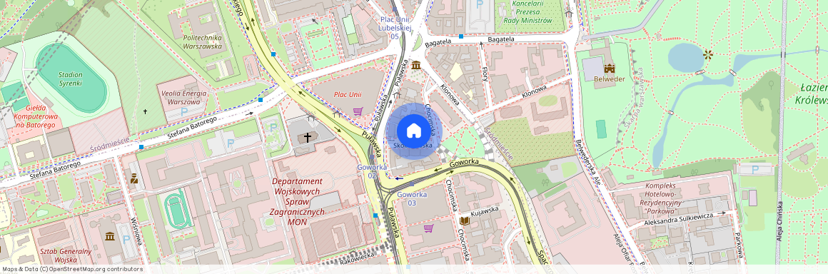 Skolimowska 4, Stary Mokotów, Mokotów, Warszawa, mazowieckie