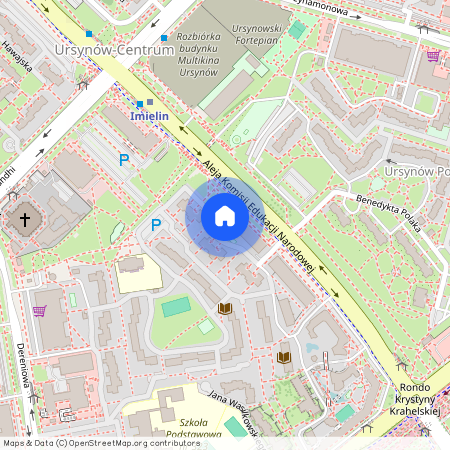 ul. Jana Wasilkowskiego, Ursynów-Centrum, Ursynów, Warszawa, mazowieckie