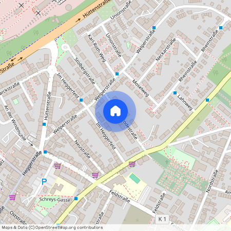 Wernigerodestr. 6, 45525 Hattingen OT Mitte