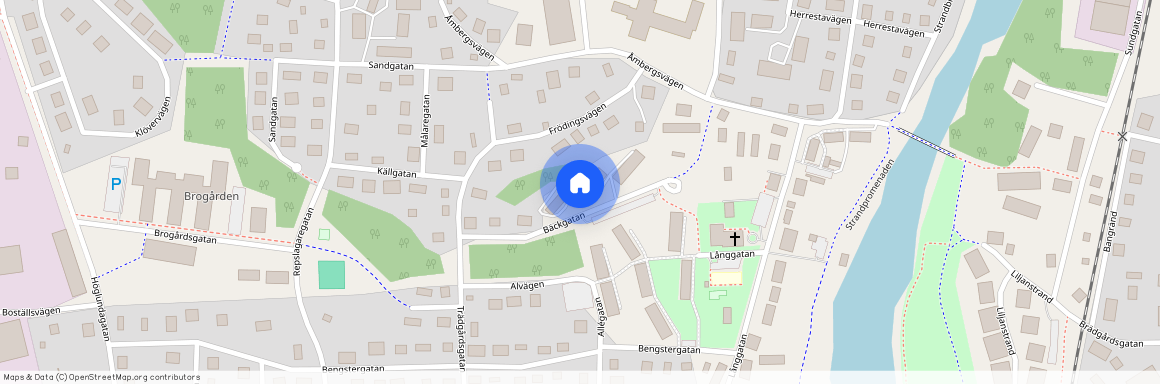 Bäckgatan 12B, Sunne