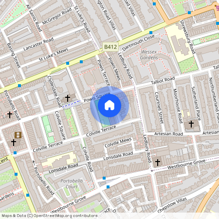 Powis Square, Notting Hill, London, W11
