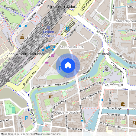 Stationskwartier, 2312 AV, Stationsweg, Leiden