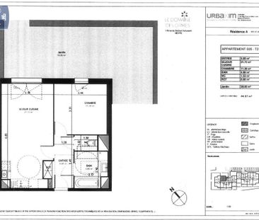 Location Appartement 2 pièces 44m² NIEPPE 59850 - Photo 6
