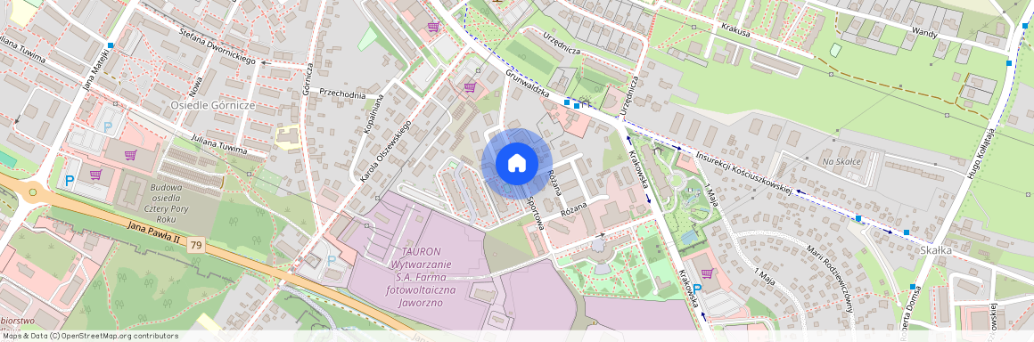 ul. Sportowa, Jaworzno, śląskie