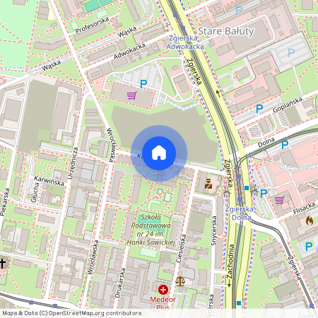 ul. Kominiarska, Stare Bałuty, Bałuty, Łódź, łódzkie