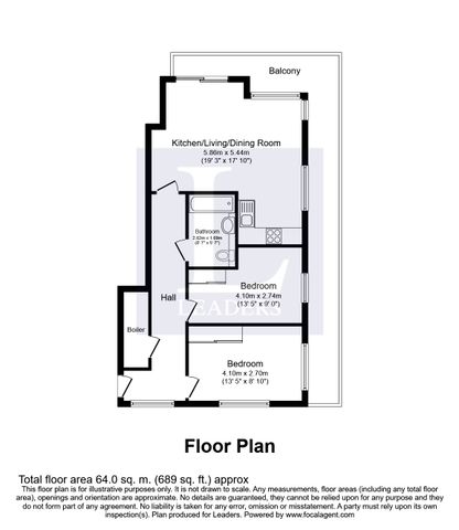 2 bedroom apartment to rent Great Suffolk Street, London, SE1 - Photo 2