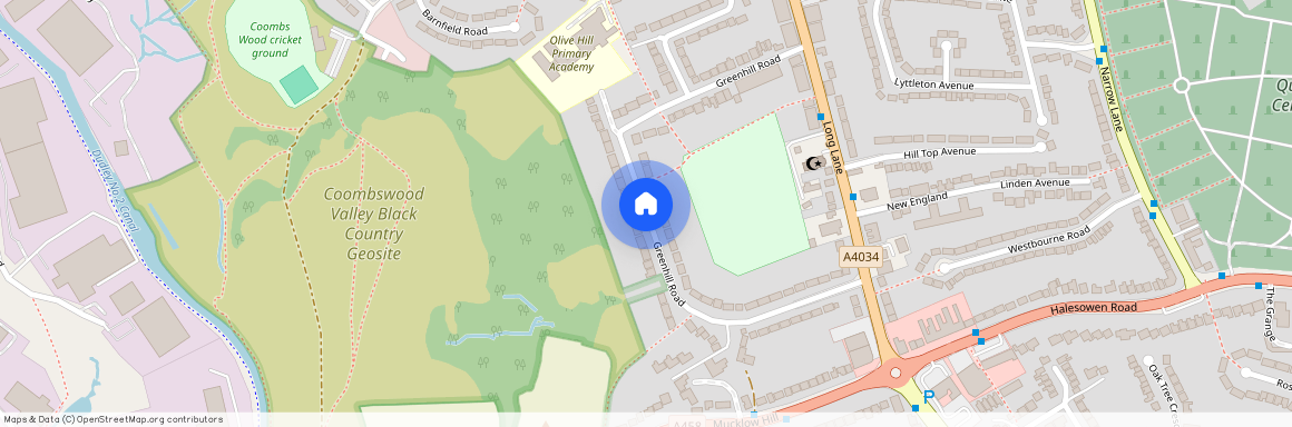 Greenhill Road, Halesowen B62