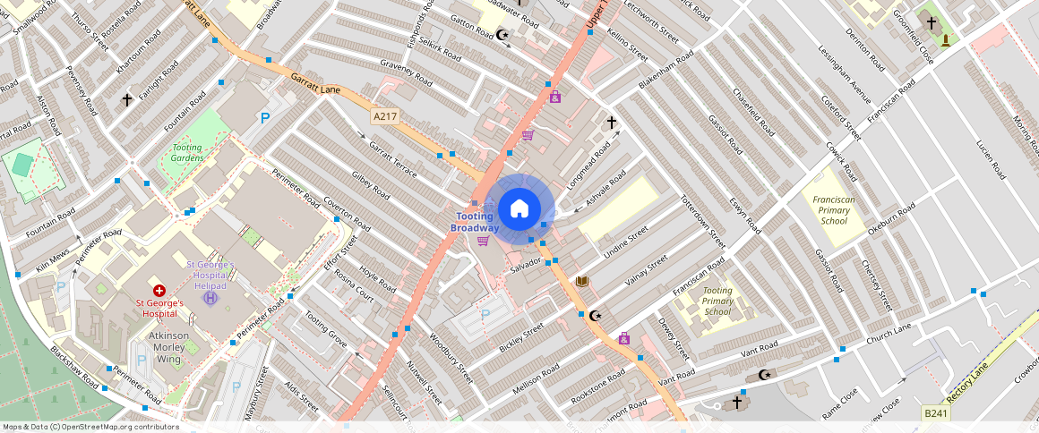 Longley Road, Tooting Broad Way