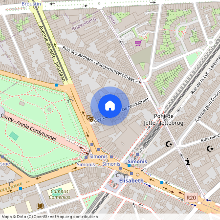 Rue De Neck - De Neckstraat, 22, 28, 1081, Koekelberg