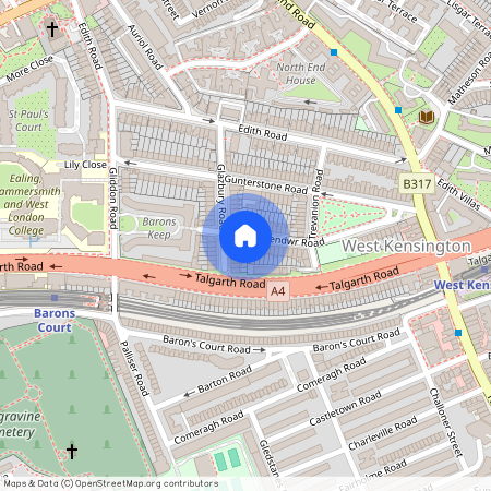 61 Gwendwr Road, London, W14 9BG, United Kingdom