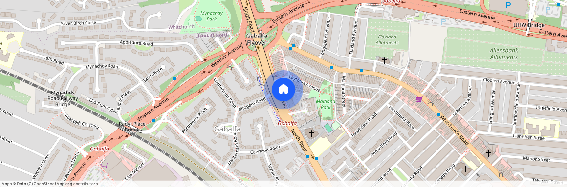 North Road, Gabalfa, CF14