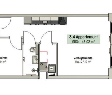 Appartement te huur: Arnhemseweg 3-R 6711 GP Ede - Foto 4