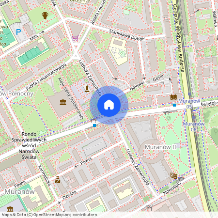 ul. Ludwika Zamenhofa, Muranów, Śródmieście, Warszawa, mazowieckie