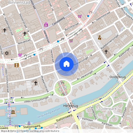 Binnenstad-Zuid, 9711 GE, Herebinnensingel, Groningen