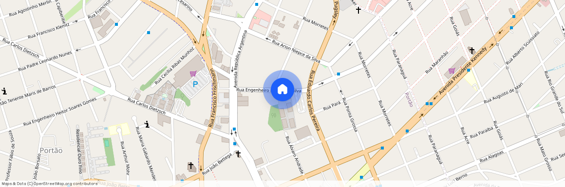 Rua Engenheiro Niepce da Silva, 200, Portao, PR, Curitiba