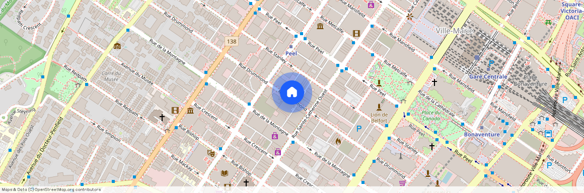 1423 Rue Drummond, app.601, H3G 1W3, Montréal