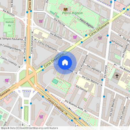 Via San Marino, Turin, Piedmont 10137