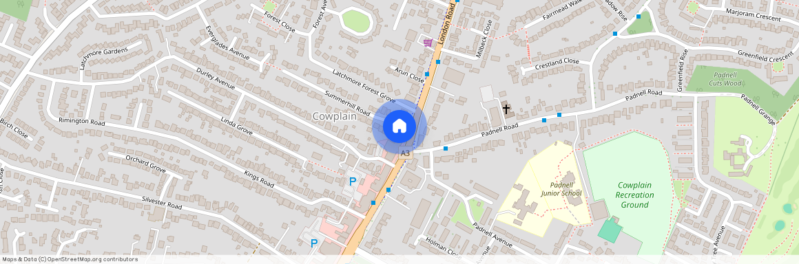 London Road, Waterlooville. PO8 8XB