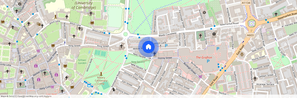 Willow Walk, Cambridge
