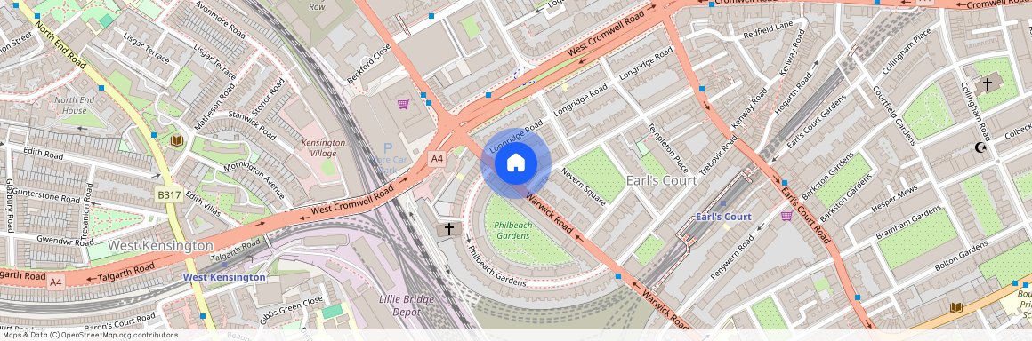 66 Warwick Road, SW5