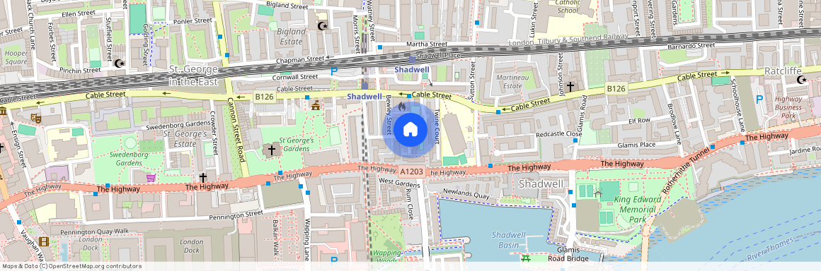 Shadwell, E1 0DN, London