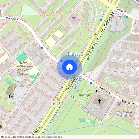 ul. Mieszka I I, Piasta I, Białystok, podlaskie