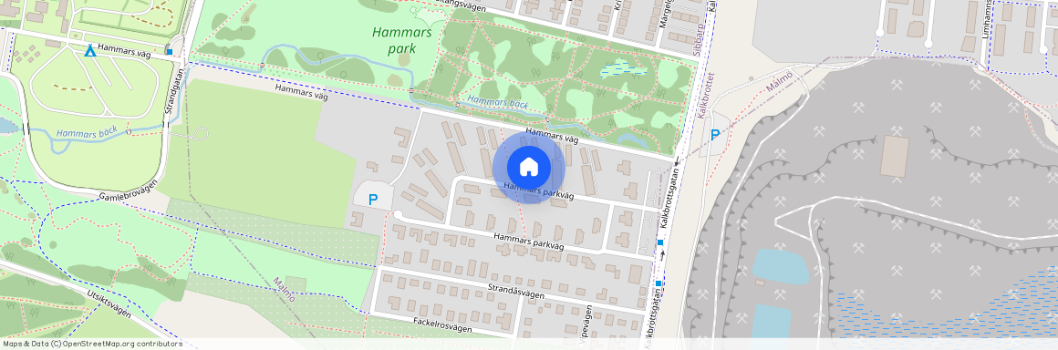 Hammars parkväg 13, Sibbarp