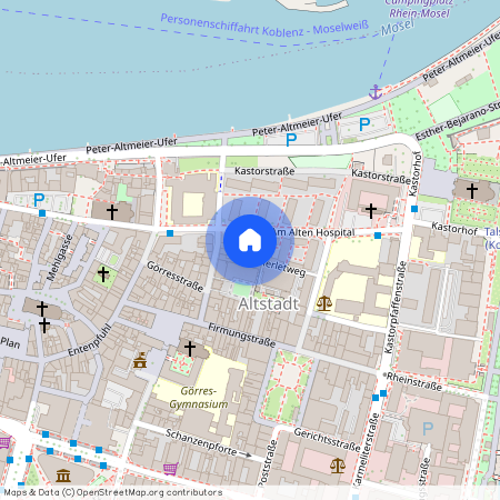 Am Alten Hospital 9, 56068, Koblenz Ot Altstadt