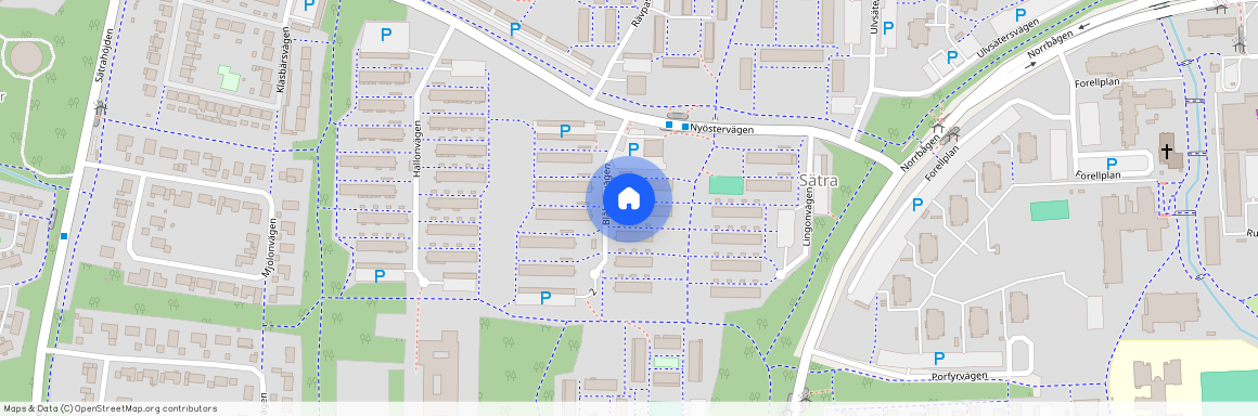 Blåbärsvägen 5 C, Sätra